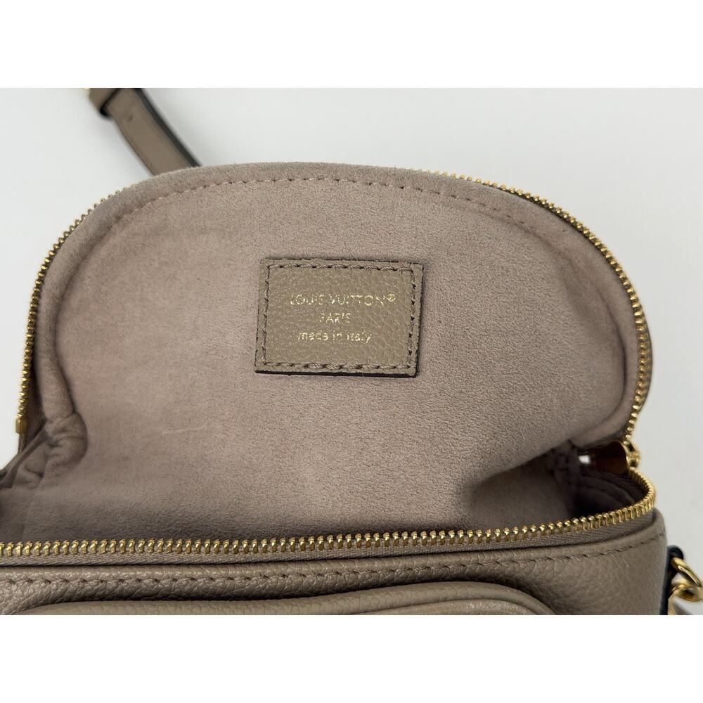 Louis Vuitton Empreinte Mini Bumbag in Tourterelle and Cream Leather NFC U1 - Picture 16 of 16
